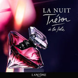 LANCÔME-LA NUIT TRÉSOR À LA FOLIE Edp 75 ml ( sans emballage)
